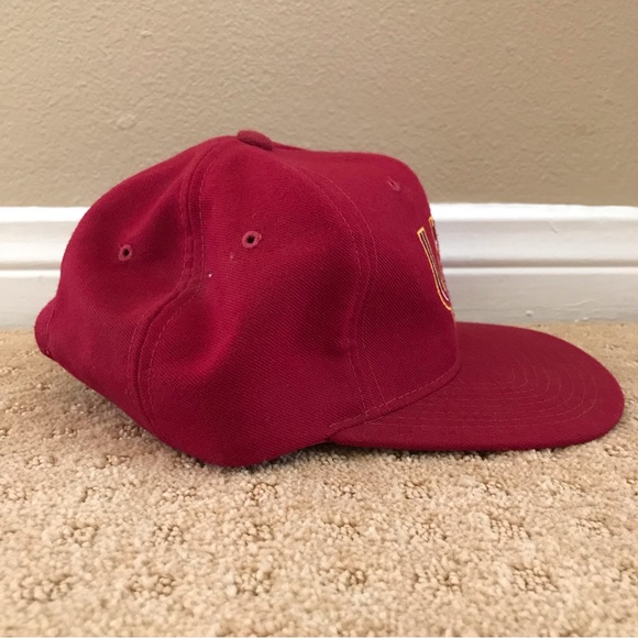 Vintage USC wool SnapBack baseball hat/cap with USC letter logo - Picture 2 of 8